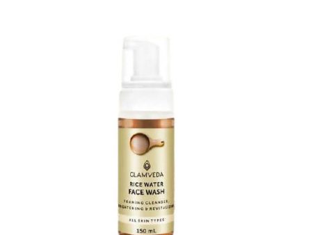 Glamveda Rice Water Fairness Foaming Face Wash Online Sale