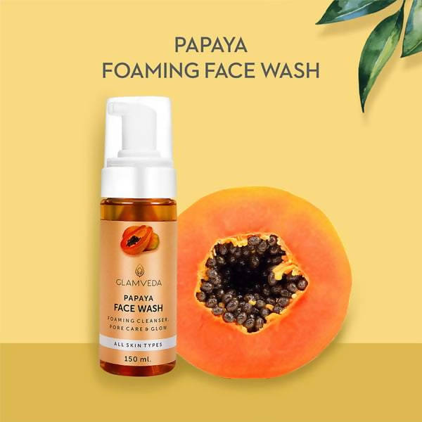 Glamveda Papaya Pore Care & Glow Face Wash Fashion