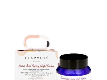 Glamveda Revive Anti Ageing Deep Moisturising Night Cream Online Hot Sale