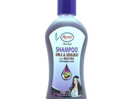 Ayur Herbals Amla Shikakai With Reetha Shampoo Online Sale