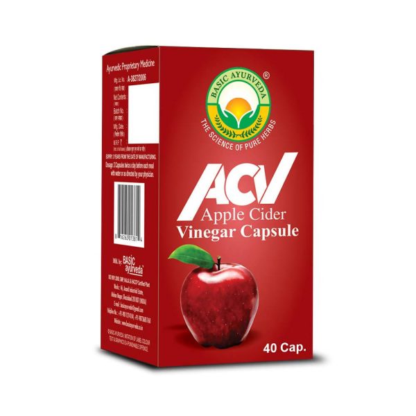 Basic Ayurveda ACV (Apple Cider Vinegar) Capsules Hot on Sale