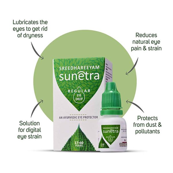 Sreedhareeyam Ayurveda Sunetra Regular Eye Drops Online Sale