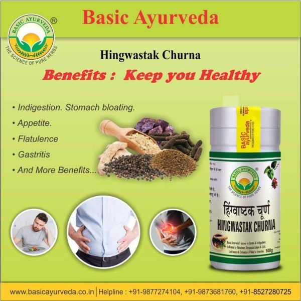 Basic Ayurveda Hingwastak Churna Online Hot Sale