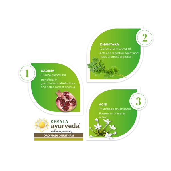 Kerala Ayurveda Dadimadi Ghritham Supply