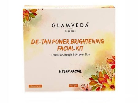 Glamveda De - Tan Power Brightening Facial Kit Online now