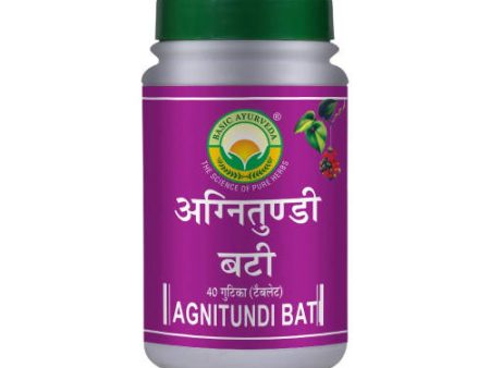 Basic Ayurveda Agnitundi Bati For Discount