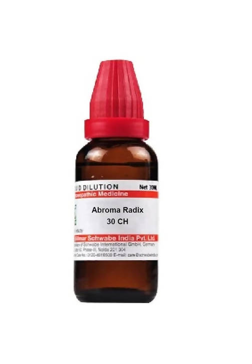 Dr. Willmar Schwabe India Abroma Radix Dilution Online Sale