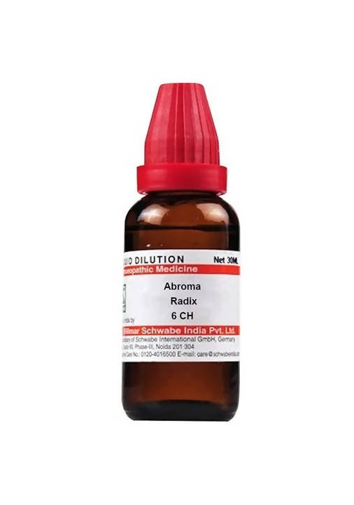 Dr. Willmar Schwabe India Abroma Radix Dilution Online Sale