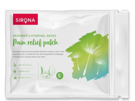 Sirona’s Beginner’s Hydrogel-Based Pain Relief Patch on Sale