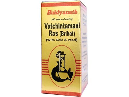 Baidyanath Vatchintamani Ras (Brihat) (With Gold & Pearl) For Cheap