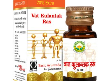 Basic Ayurveda Vata Kulantak Ras Tablets Hot on Sale