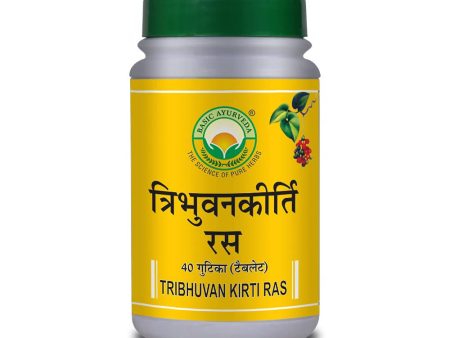 Basic Ayurveda Tribhuvan Kirti Ras Tablets For Discount