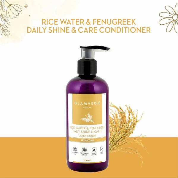 Glamveda Daily Shine Conditioner Rice Water & Fenugreek For Discount