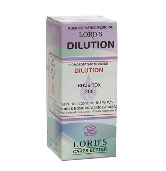 Lord s Homeopathy Rhus Tox Dilution Cheap