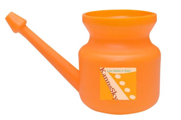 Kannssky Plastic Jala Neti Pot for Nasal Wash Online Sale