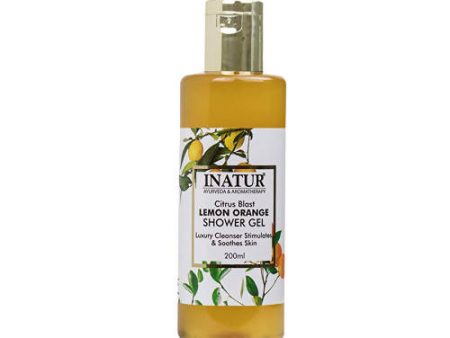 Inatur Citrus Blast Lemon Orange Shower Gel on Sale