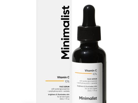 Minimalist 10% Vitamin C Face Serum For Glowing Skin Supply