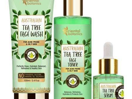 Oriental Botanics Australian Tea Tree Anti Acne Face Brightening Combo on Sale