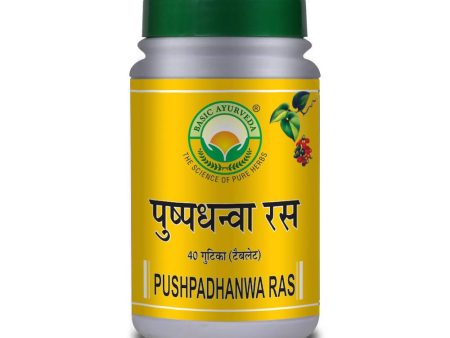 Basic Ayurveda Pushpdhanwa Ras Tablets Fashion