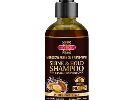 Inveda Moroccan Argan Oil & Agar Agar Shine & Hold Shampoo Fashion