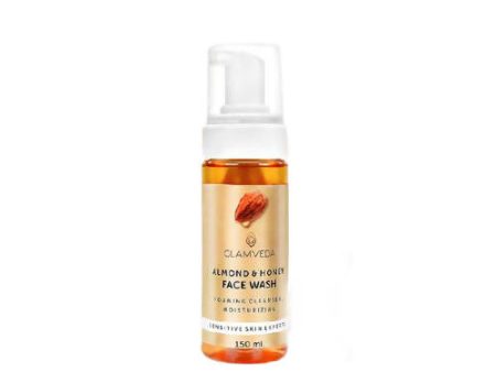 Glamveda Almond & Honey Nourishing Foaming Face Wash For Discount