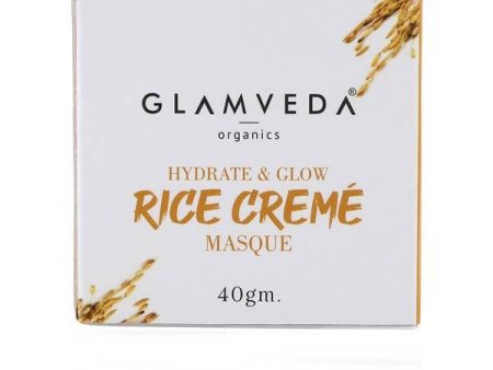 Glamveda Hydrate & Glow Rice Creme  Masque Sale