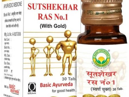 Basic Ayurveda Sutshekhar Ras No.1 (With Gold) Tablets Online