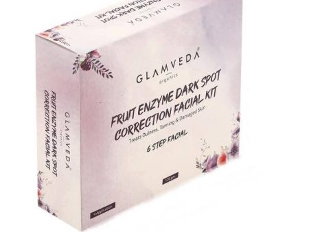 Glamveda Aha Fruit Enzyme Dark Spot Correction Facial Kit For Sale