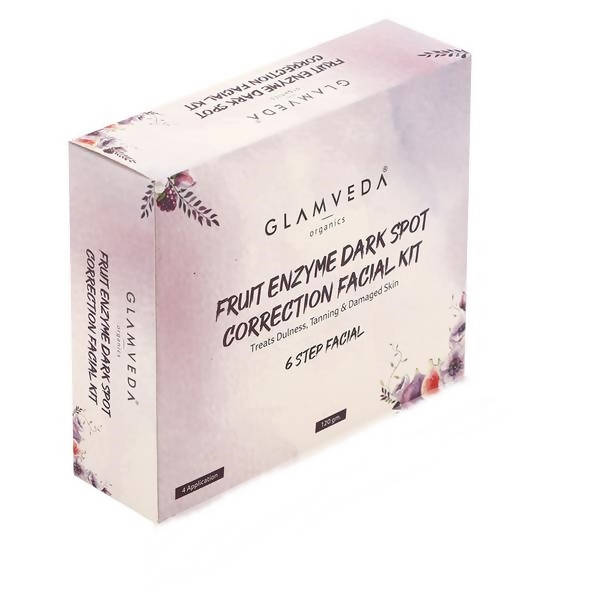 Glamveda Aha Fruit Enzyme Dark Spot Correction Facial Kit For Sale