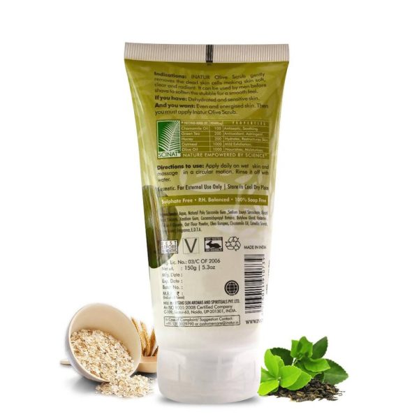 Inatur Olive Scrub For Discount