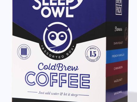 Sleepy Owl Coffee Assorted Cold Brew Packs Supply