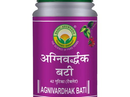 Basic Ayurveda Agnivardhak Bati on Sale