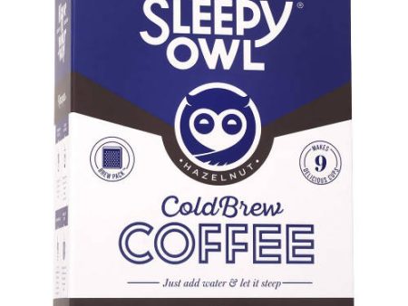 Sleepy Owl Hazelnut Cold Brew Coffee Supply