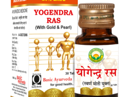 Basic Ayurveda Yogendra Ras (With Gold & Pearl) Tablets Fashion