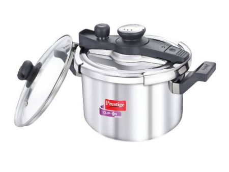 Prestige Stainless Steel Clip On Pressure Cooker For Sale