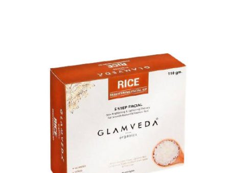 Glamveda Rice Water Brightening Facial Kit Supply