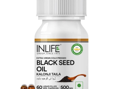 Inlife Black Seed (Kalonji) Oil Capsules Online now