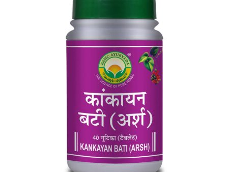 Basic Ayurveda Kankayan Bati (Arsh) on Sale