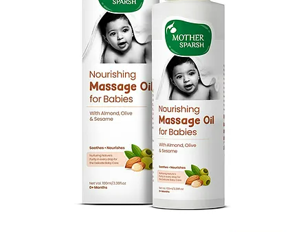 Mother Sparsh Ayurvedic Baby Massage Oil Fashion