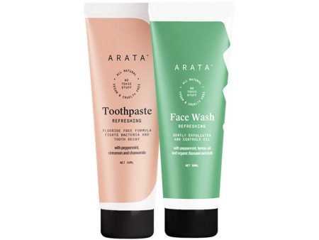 Arata Face wash & Toothpaste Combo For Discount