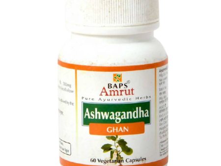 Baps Amrut Ashwagandha Ghan Capsules Supply