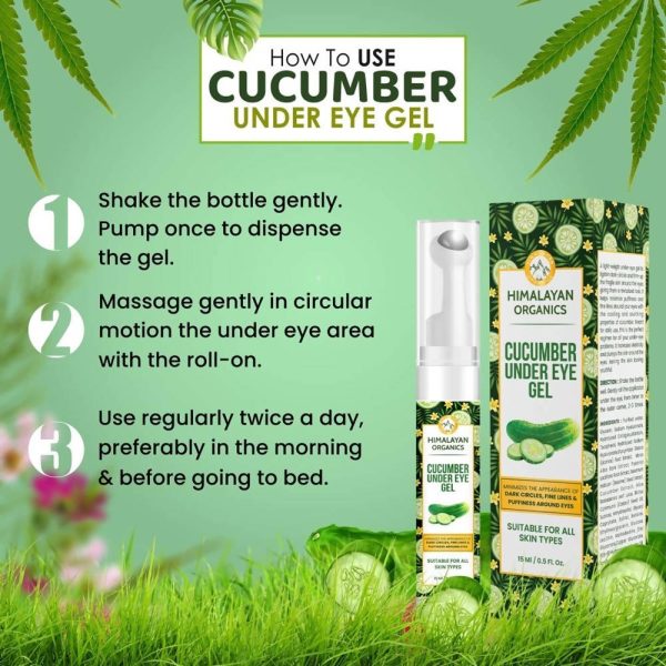 Himalayan Organics Cucumber Under Eye Gel Discount