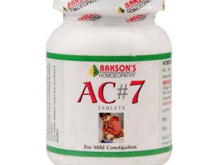 Bakson s AC 7 Tablets Online Sale