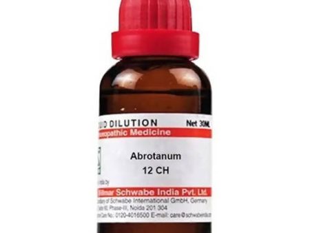 Dr. Willmar Schwabe India Abrotanum Dilution For Sale