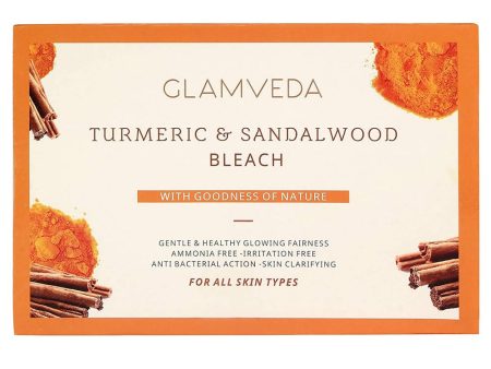 Glamveda Turmeric & Sandalwood Face & Body Bleach Creme For Discount