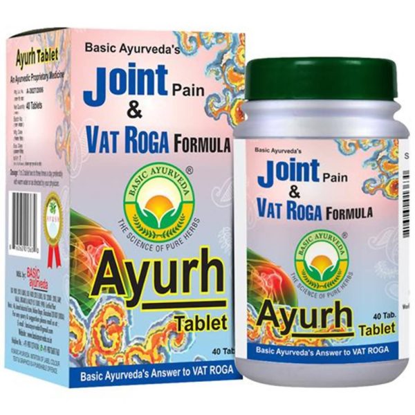 Basic Ayurveda Joint Pain & Vat Roga Formula Ayurh Tablets Online