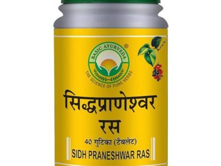 Basic Ayurveda Sidh Praneshwar Ras Tablets Cheap