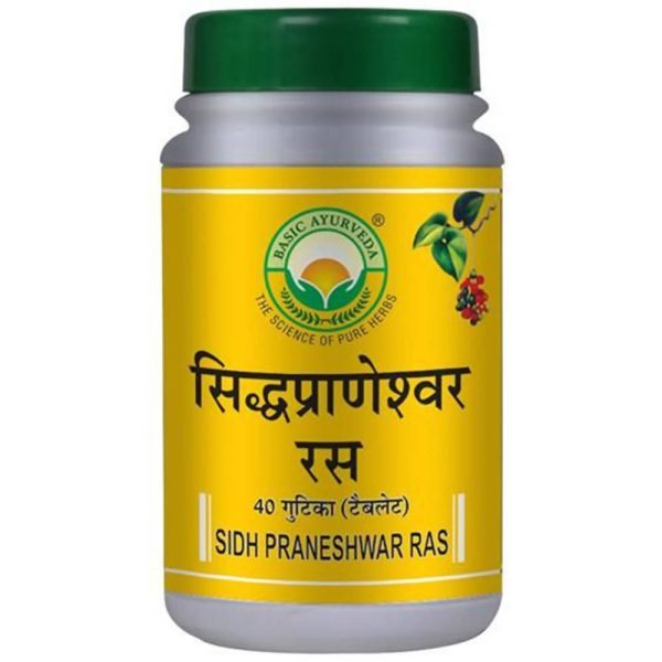 Basic Ayurveda Sidh Praneshwar Ras Tablets Cheap