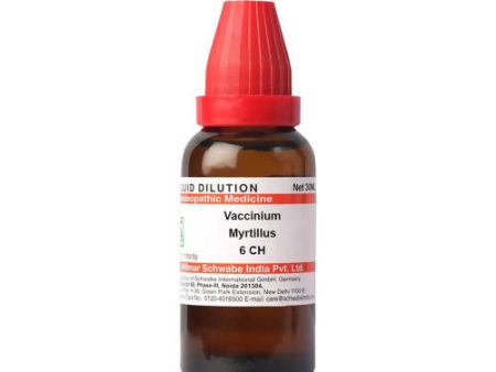 Dr. Willmar Schwabe India Vaccinium Myrtillus Dilution For Cheap