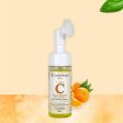 Glamveda Active Vitamin C Brightening & Collagen Boost Foaming Face Wash With Soft Silicone Brush on Sale